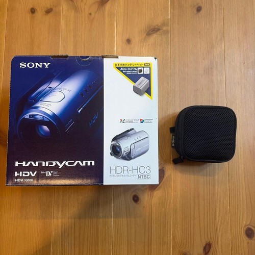 Handycam sony hdr hc3 hdv - sony, hdr-hc3