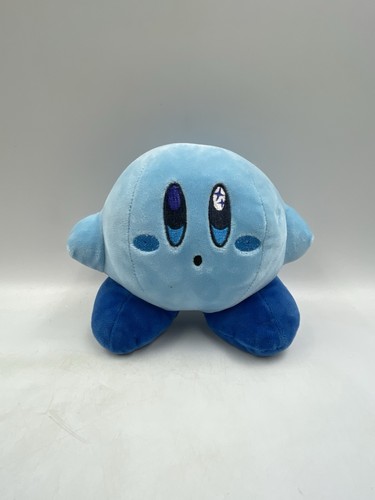 Peluche pupazzo blu kirby - peluche,