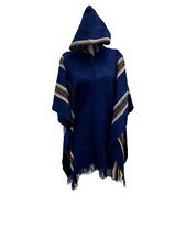 Poncho ALPACA UNISEX fatto a