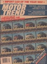 Motor Trend Magazine - April
