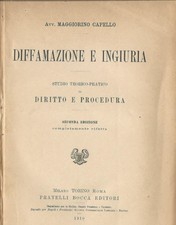 Diffamazione e ingiuria