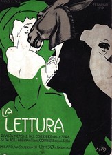 STAMPA 1910 M. DUDOVICH COPERTINA D'AUTORE BALLO IN MASCHERA CARNEVALE ASINO