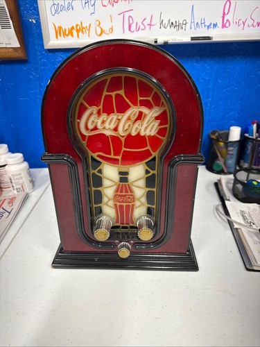 Radio coca cola in vetro - am, fm