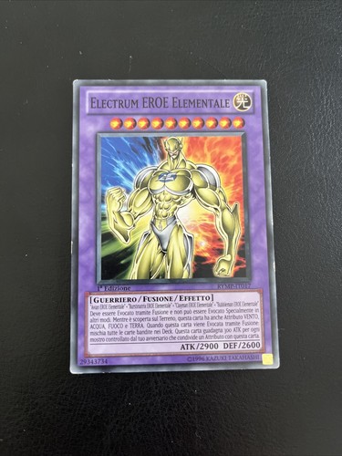 Carta electrum eroe - yu, gi