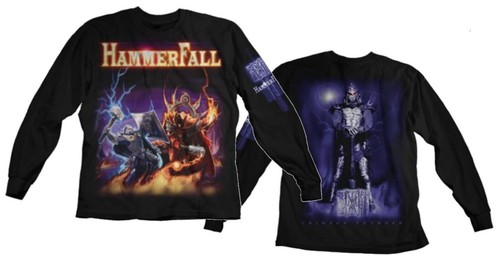 Maglia manica lunga hammerfall - maglia,