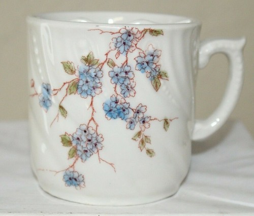 Antica tazza barba floreale - da,