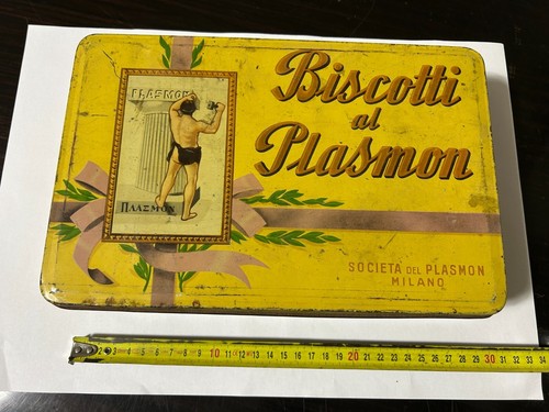 Scatola latta biscotti - scatola, in