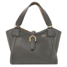 Borsa a mano donna in pelle con logo ADMJ [Usata]