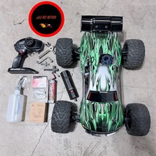 Monster Truck Nitro Traxxas Revo 3.3 4WD RTR con TQi (verde) [TRA53097-3-GRN]