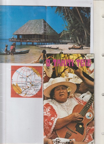 Tahiti folleto turistico - tahiti,