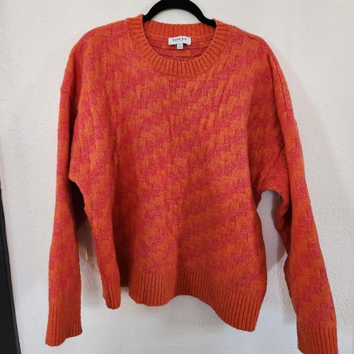 Maglione gilli arancione - maglione, rosa