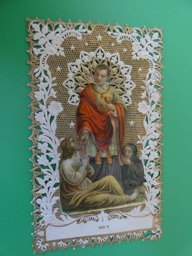 Image pieuse canivet dentelle - pieuse,
