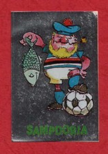 FIGURINA SAMPDORIA MASCOTTE da recupero/removed - ALBUM CALCIATORI PANINI 84 85