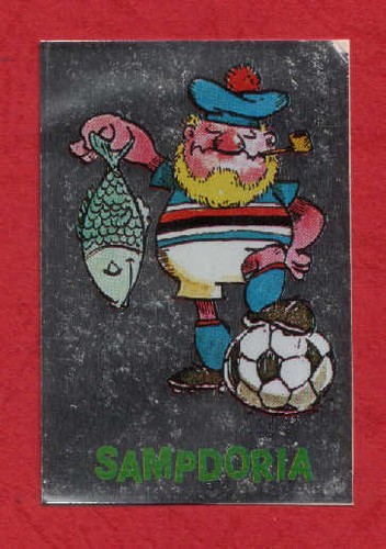 Figurina sampdoria mascotte - figurina,