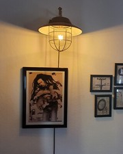 Lampada Da Parete Vintage, Lampada Stile Industriale, Lampada Metallo