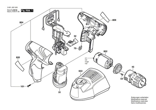 Bosch targa azienda avvitatore - bosch,