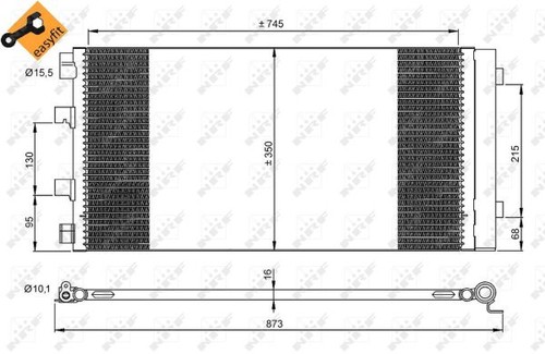 Per condensatore nrf - nrf, 35972