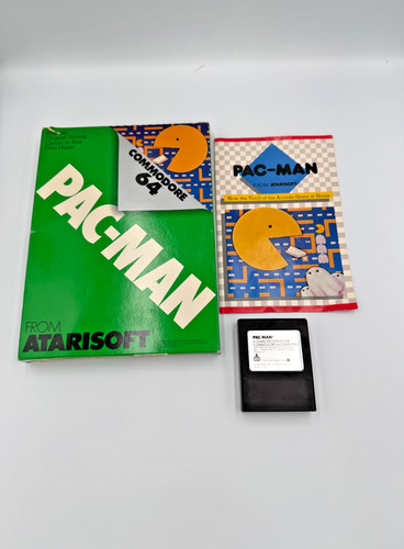 Pac man atarisoft commodore - pac-man, 64
