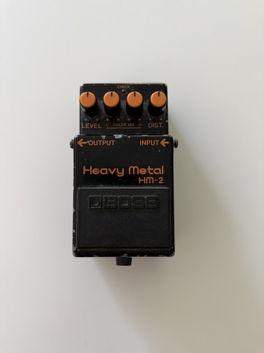 Boss heavy metal pedal - boss, hm-2