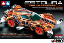 Mini 4wd ESTOURA CLEAR ORANGE