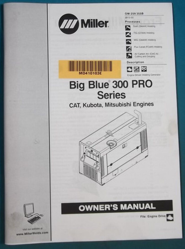Miller big blue 300 - miller,