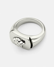 Anello medusa versace argento - anello,