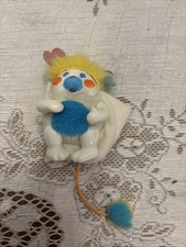 Mini Popple tascabile vintage Mattel Popples bianco 1985