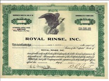 Pennsylvania 1941 royal rinse - pennsylvania,