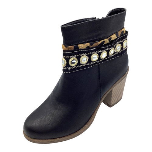 Bellucci womens black - bellucci, faux