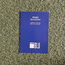 MANZONI Piero  1984 Galleria Blu poster