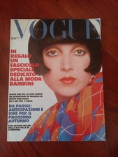 Moda VOGUE Italia lug/ago 1972