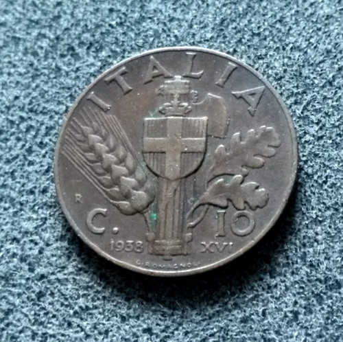 Monnaie italie centesimi - italie, 10