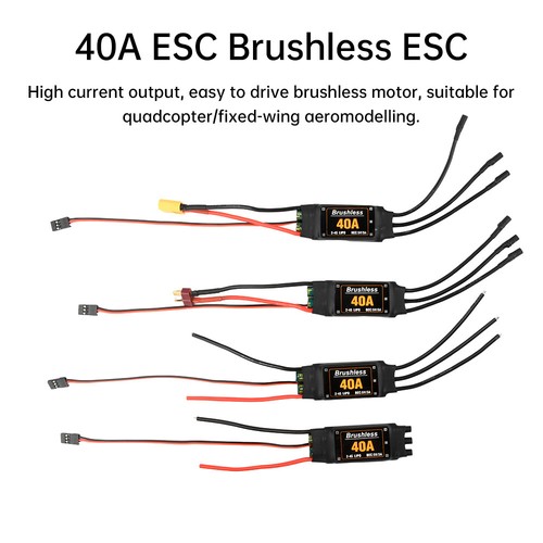 40a esc brushless - 40a, 2-4s