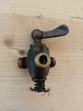 Parilla Guazzoni Slanzi Motore Fisso Rubinetto Benzina Petrolio Bronzo 