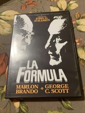 Dvd La Formula Marlon Brando George C.Scott  raro 1980 fuori catalogo