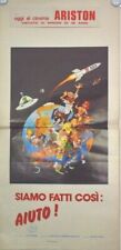 LOCANDINA FILM -"SIAMO FATTI COSI': AIUTO! " di  GIANNI PROIA - cm 34x70