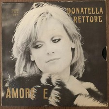 Donatella Rettore ‎– Quando Tu 45 Giri 7” Vinile 1974 ITALY  Edibi ‎– EDF 1094