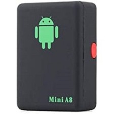 LOCALIZZATORE SATELLITARE GPS MICROSPIA GSM TRACKER AMBIENTALE SIM SPIA MINI A8