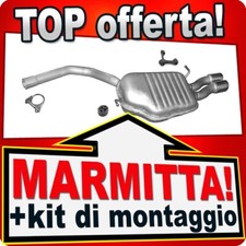 Silenziatore Posteriore per