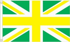 Bandiera union jack gialla - union, e