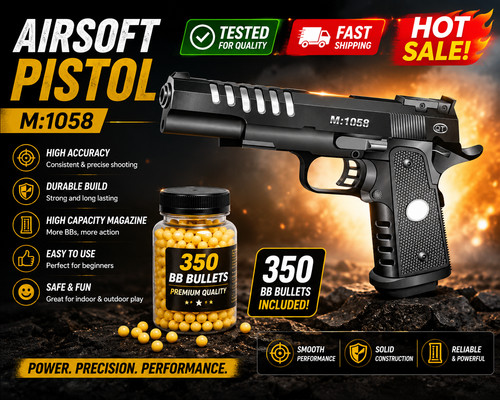 Pistola giocattolo 6mm - pistola,