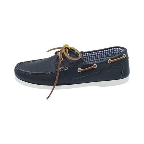 Scarpe uomo barca pelle - scarpe, in