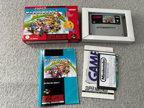 Raro mario kart super - super, nintendo