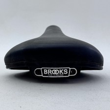 Sella sella bicicletta Brooks vintage vinile nero made in England Road Touring A76