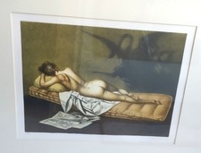 litografia nudo riccardo