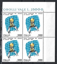 1982 Italia - Quartina calcio