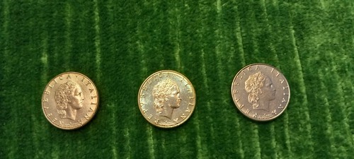 Lot coins lire - 3,