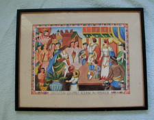 vintage watercolor painting