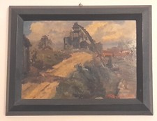 ATTILIO FERRERO, Olio su