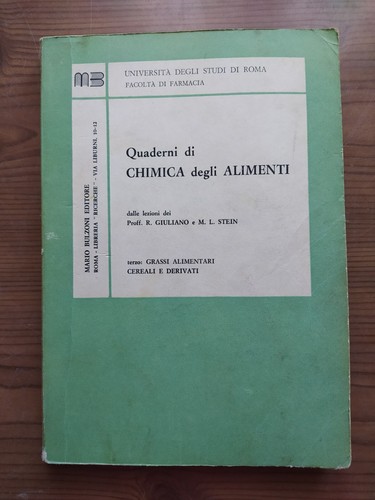 Quaderni chimica degli - di,